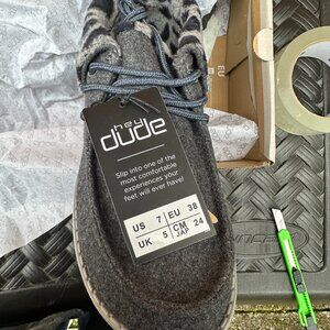 HEY DUDE BRITT GREY CHEETAH 7